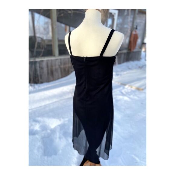 Thyme Maternity Formal Jumpsuit Sheer Overlay Sz S - Picture 4 of 11